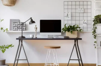 How Do You Style a Home Office Within a Shared Space?